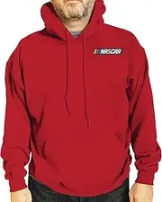 Junk Food NASCAR Logo -Officially Licensed Adult Pullover Fleece Hoodie for Men and Women