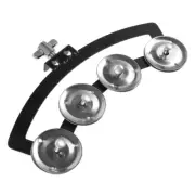 Snare Drum Ring Bell Replaceable Tambourine Hand Bells Instrument