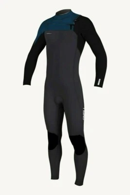 O'NEILL Youth 4/3+ HYPERFREAK CZ Wetsuit - GUNMTL/BLK/ULTRABLU - Size 10 - NWT