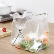 2 Pcs Bathroom Bins Garbage Shelf Trash Holder Prevent Falling