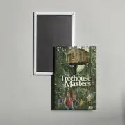 Treehouse Masters Mini TV Show Poster Fridge Locker Magnet