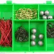 Wilson 120pc Bream Pack In Fishing Tackle Box - Tackle Kit