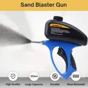 90PSI Sand Blaster Gun Soda Spray Tool Air Compressor Pneumatic Handheld Machine