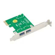 1pc Digital PCI Express to USB 3.0 2-Port Expansion Card for Desktop/Computer