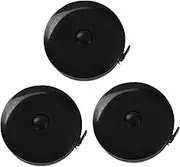 Veemoon 3pcs Retractable Measuring Rulers Sewing Measuring Tape for Body Clothing Stores