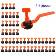 1.5mm Tile Leveling Kit Reusable Leveler Spacer Clips Wrench Walls Floors Tiling