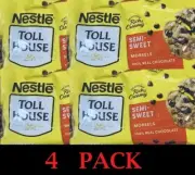4x Nestle Toll House Semi Sweet Morsels Baking Chocolate Chips 36 oz Bag 4 PACK
