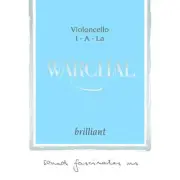 New Warchal Brilliant Cello D String 4/4 Aluminum