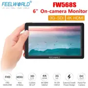 FEELWORLD FW568S 6 inch On-camera Video Monitor 3G-SDI 4K HDMI Full HD 1920*1080