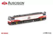Auscision (SDA1-6s) CSR010 SBR - Red/White/Black "C Mobrici" - HO Scale DCC