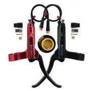 Brand New Brake E-Bike For Bafang Hall Hydraulic Black/Red Replacement