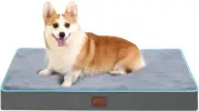 Bedfolks 4" Thick Orthopedic Dog Bed for Extra Large Dogs, Memory Foam Dog Be
