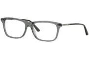 Gucci Men's Eyeglasses Web GG0519O GG/0519/O 007 Crystal/Ruthenium Optical Frame