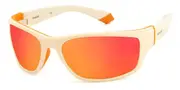 Polaroid PLD 2135/S IXN/OZ Men's Sunglasses White Size 65
