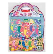 Melissa & Doug Reusable Puffy Sticker Play Set-Mermaid