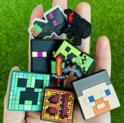 16pcs Minecraft Shoe Charms – Gamer Croc Decoration Set