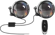 12-36V Remote Eyes Dynamic Devil Eyes LED Lenses Car Lights 3 Inch Retrofit Kits Accessories Headlight Assembly Auto