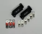 2 x BCDC MIDI FUSE KIT - 6 x16mm2 lugs, 3x50A DCDC DUAL BATTERY RedArc 12V 8B&S