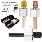 Q9 Handheld KTV Microphone Wireless Bluetooth Karaoke Home Mic Speaker Player US