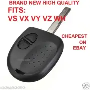 Holden Commodore 2 Button Car Remote - Case/Shell & Uncut Key VS VX VY VZ WH NEW