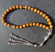 JASPER Stone Tasbih - Misbaha - Worry Beads - Komboloi - Natural - Brown