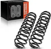 2 x Suspension Springs Front Axle Left Right Compatible with Grand Cherokee IV WK WK2 2010-2015 Durango WD 2010-Present Replace # 81738