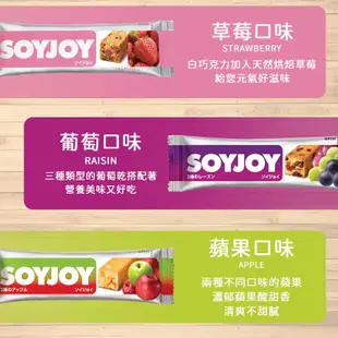 SOYJOY  水果營養棒  能量補充 膳食纖維 大豆營養棒 營養棒 運動食品 餅乾 大豆棒 營養高糧餅乾