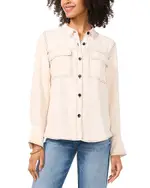 Vince Camuto Contrast Stitch Shirt
