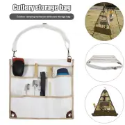Hanging Travel Organizer Kitchen Cooking Camping Picnic Foldable Tableware Vs