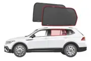 Genuine SNAPSHADES Car Rear Window Shades for Volkswagen Touareg 3rd Gen (CR;...