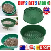 Green Stone Mesh Soil Sieve Small Gravel Garden Sieve Composy Soil SaOY