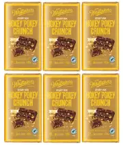 919215 6 X 250G BLOCK WHITTAKERS HOKEY POKEY CRUNCH CREAMY MILK CHOCOLATE NZ