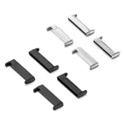 2pcs Watch Strap Metal Connector Parts For Fitbit versa4/versa3/sense/sense2