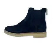 Woman by Common Projects Chelsea Suede Black Boots Size 36 NIB