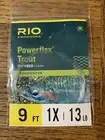 Rio Powerflex Trout Tapered Leader 9 FT 13 LB