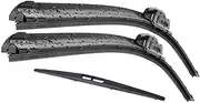 Front & Rear Wiper Blades Set,For Toyota,For Auris MK1 2006-2012 Built Windshield Windscreen Window 26" 16" 12"