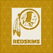 Washington Redskins Commanders stencil - Reusable&Durable - 10 mil