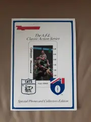AFL Classic Action Series Telecom Phonecard Gary Ablett Geelong Cats