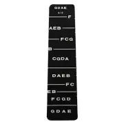 Adore Pro Violin Fingerboard Fretless Marker Fingering Chart Sticker 4/4 Fiddle