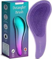 Lily England Detangler Brush, Detangling Hairbrush for Women, Girls and Kids - Detangle Brush for Wet, Fine, Curly, Thick, Afro Hair by