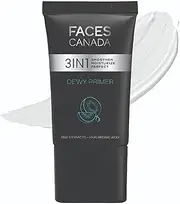 [Faces] CANADA Dewy Primer, 30g | Blurs Imperfections | Flawless Dewy Base | Lightweight Hydrating Creamy Texture | Smoothens & Moisturizes Skin | Hyaluronic Acid, Vitamin C & E | No Alcohol & Parabens