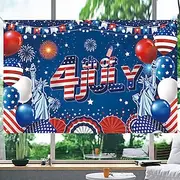 American Flag Stars Ballon 4th of July Patriotic Independence Day Photography Backdrops Veterans Day Prom Birthday Party Decor Supplies Studio Photoshoot Props