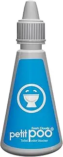 Petit Poo - All Natural Toilet Odor Drops Eliminator Deodorizer Odor Blocker Liquid Blocker Air Freshener - Travel Dropper personal Bottle (Ultimate) (Citrus)
