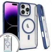 iP16PMAX Msafe Bumper Case Blue