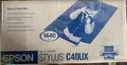 ⭐️Vintage EPSON Stylus C40UX Ink Jet Printer⭐️USB Connectivity⭐️NEW In Box⭐️