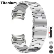 Titanium Band For Samsung Galaxy Watch 6 Classic 43/47mm 654 40/44mm Metal Strap