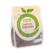 Macro Australian Sultanas 1kg