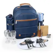 Sunflora Picnic Backpack for 2 Person Set Pack with Insulated Waterproof Pouc...