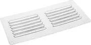 Fire Pit Venting Screen Stainless Steel Louver BBQ Ventilation Cover Wall-Mount Duct Grille Vent