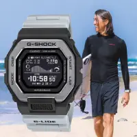 在飛比找momo購物網優惠-【CASIO 卡西歐】G-SHOCK 衝浪藍芽智慧型手錶(G